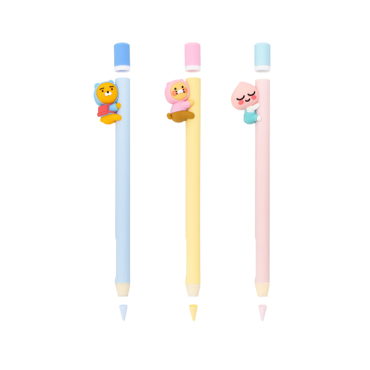 Kakao Friends ฝาครอบเคสปากกา Apple อย่างเป็นทางการสําหรับ Apple Pen รุ่นที่ 2 Silicone ver 2