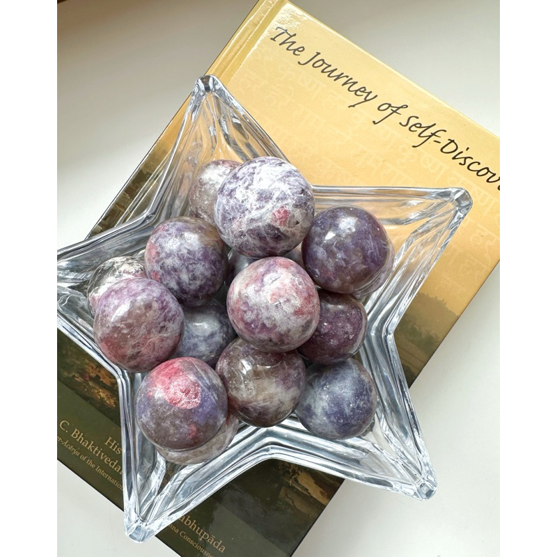 (ผู้ขายในพื้นที่ SG - Alunna Crystals) Unicorn Stone Pegmatite Natural Crystal Tumbles