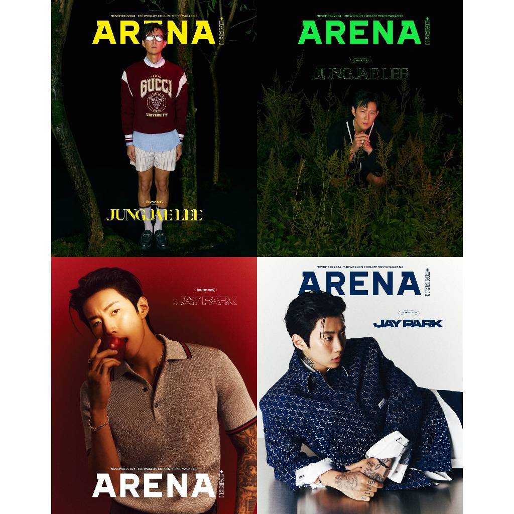 2024.11 ARENA LEE JUNGJAE JAY PARK COVER