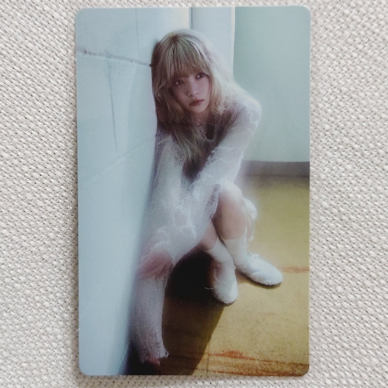 LE SSERAFIM EASY Weverse Shop การ์ดสะสมs สุดพิเศษ | HONG EUNCHAE Ver.