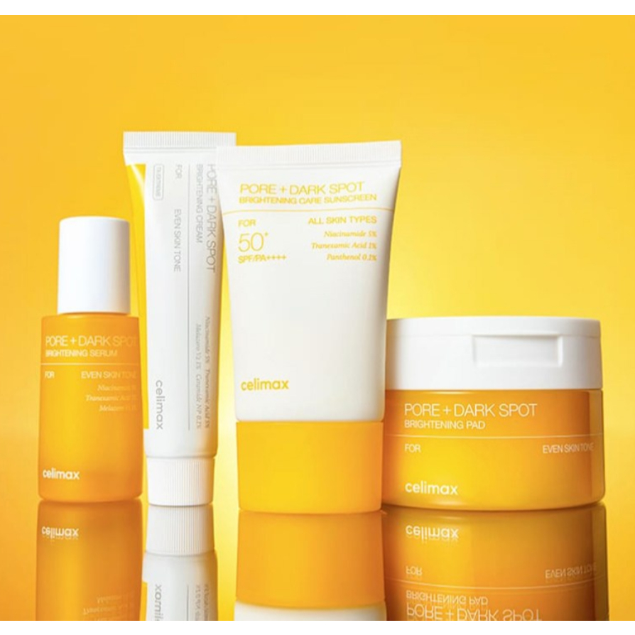 Celimax Brightening Pore & Spot Serum 30ml, Celimax Brightening Pore & Spot Cream 35ml, Celimax Brig