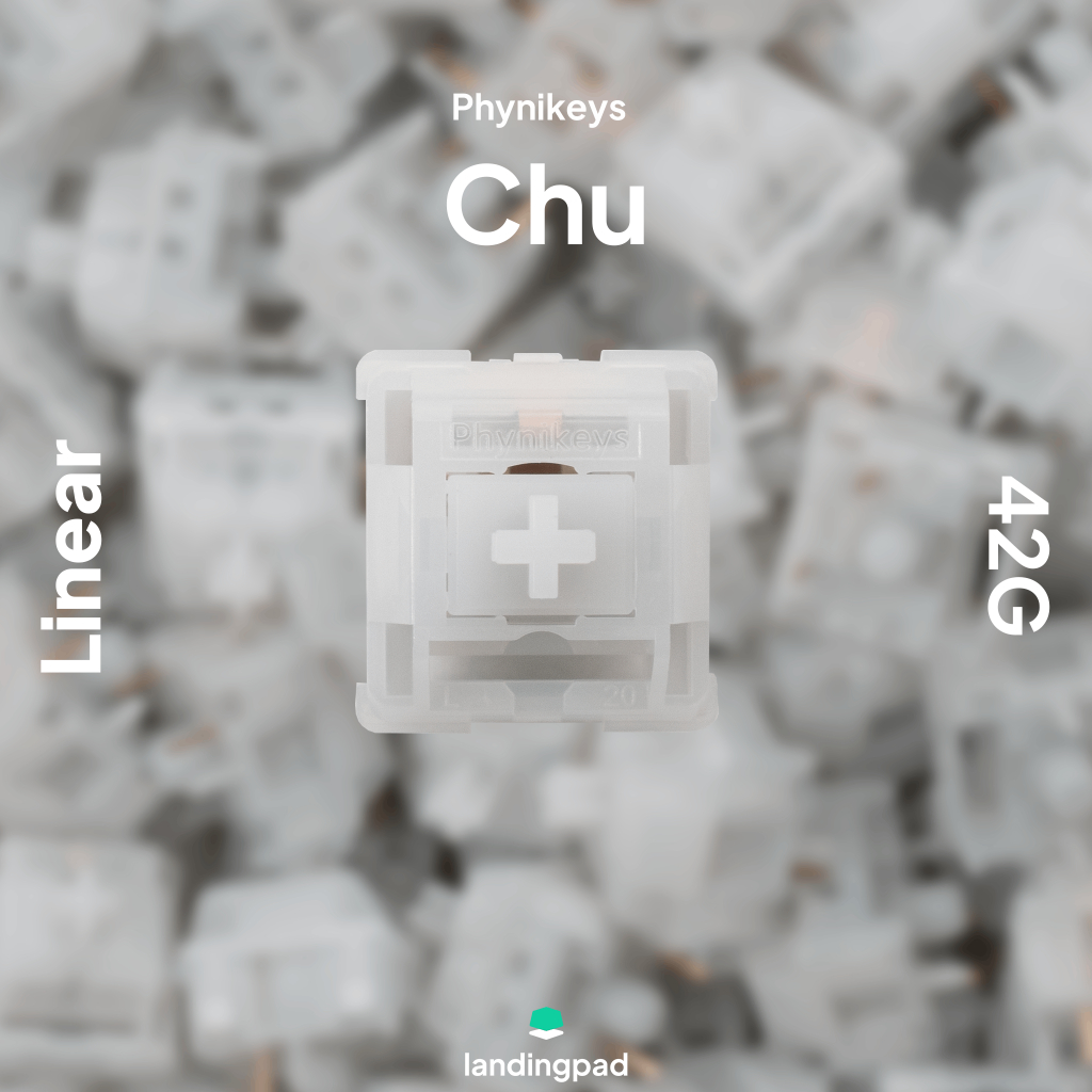 [ ️ LandingPad] HMX X PHYNIKEYS Chu Linear Switch สําหรับคีย์บอร์ดแบบกลไก