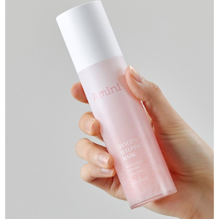 K-Beauty Oxygen Sleeping Mask Pack 100g – Overnight Brightening, Hydrating & Radiance Care, Made in Korea