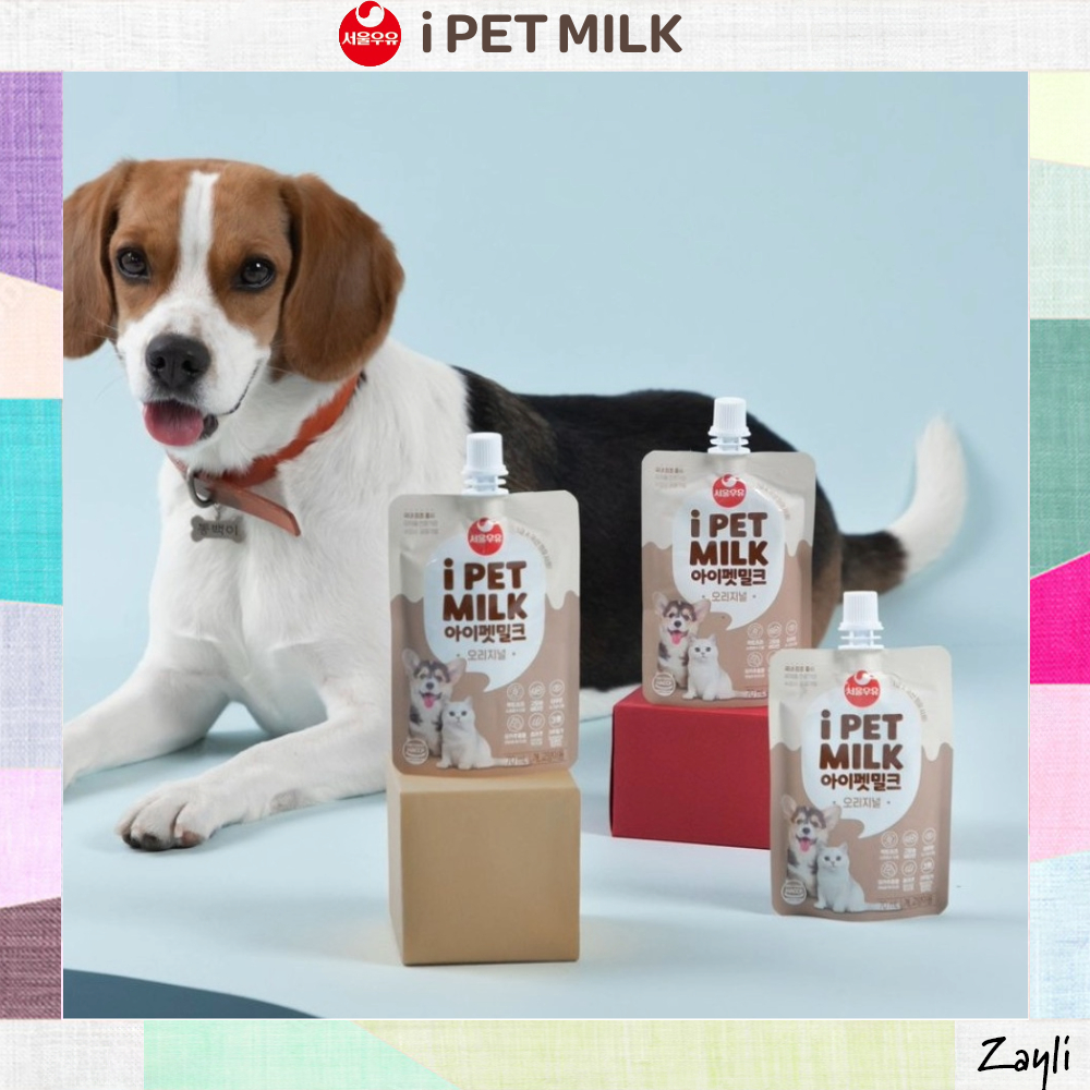 [Seoul Milk] iPet Milk for Dogs and Cats70ml / 130ml / 180ml / Low FatNutrious & Lactose-Free Drinki