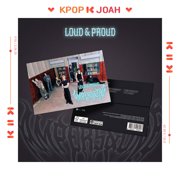 (POSTCARD VER.) AMPERS&ONE [LOUD & PROUD] 3rd MINI ALBUM (13th Aug.2025)