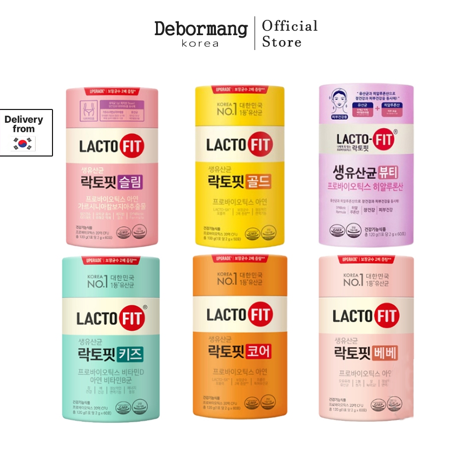 Chong Kun Dang Lacto-Fit Gold, Slim, Beauty, Kids, Live Lactobacillus Immune, Core, Eve. Improve your health,Enhance physical fitness