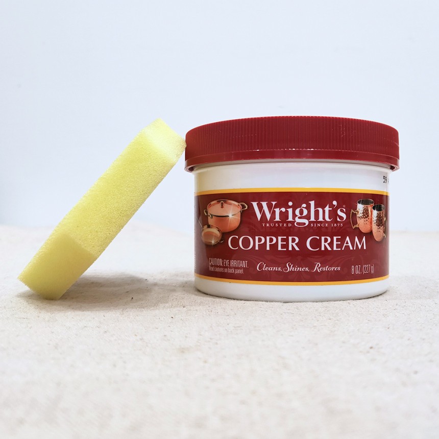 Weiman Wrights Copper Cream 227g / น้ํายาทําความสะอาดหม้อ / น้ํายาทําความสะอาดทองเหลือง / ยาทาเล็บเครื่องครัว / [จัดส่งจากเกาหลี]