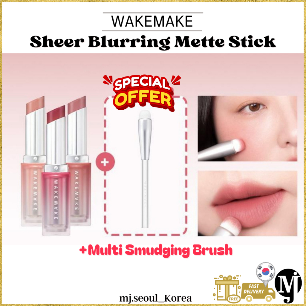 Wakemake Sheer Blurring Matte Stick Lip