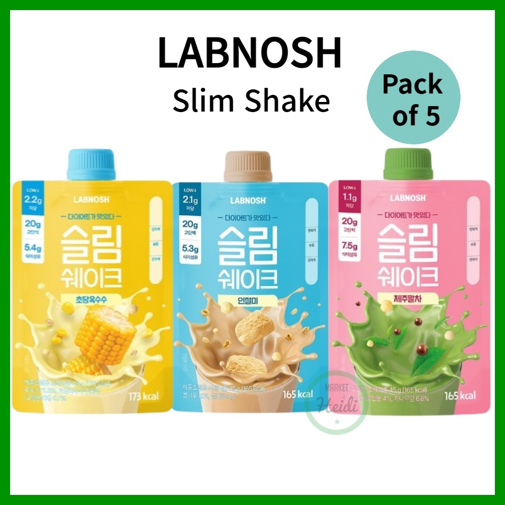 เกาหลี เกาหลี 🇰🇷 LABNOSH Slim Diet Protein Shake (แพ็ค 5 ชิ้น)