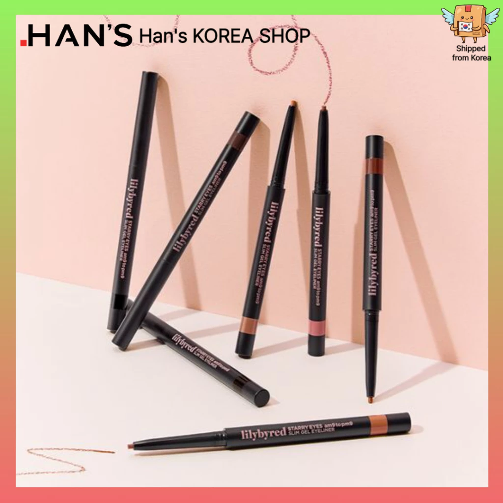[Lilybyred] Starry Eyes Am9 To Pm9 Slim Gel Eyeliner 0.14g | 7 สี