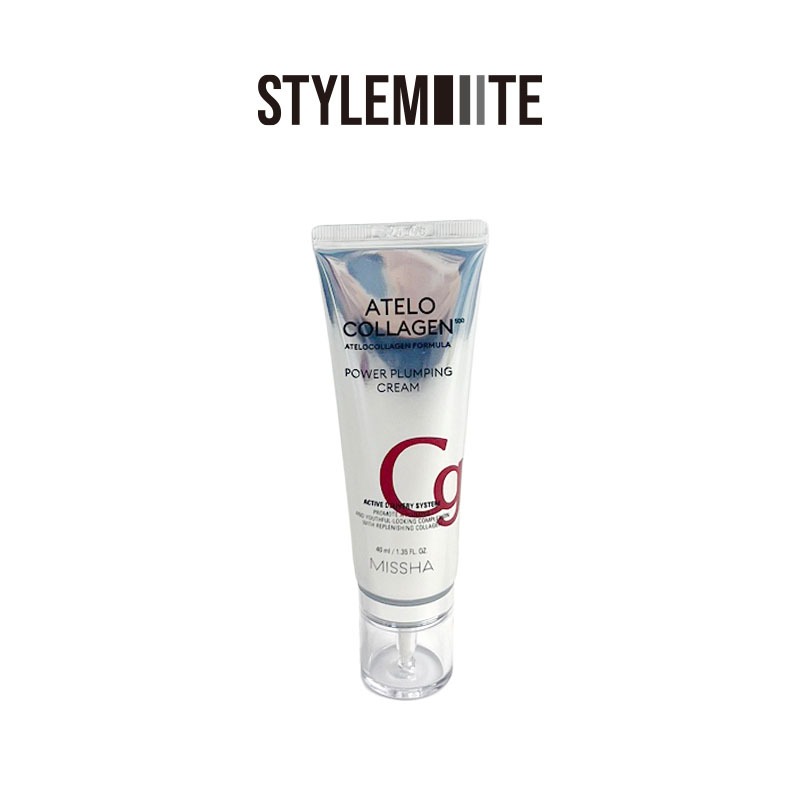[STYLEMITE OFFICIAL] MISSHA Atelo Collagen 500 Power Plumping Cream (40ml)