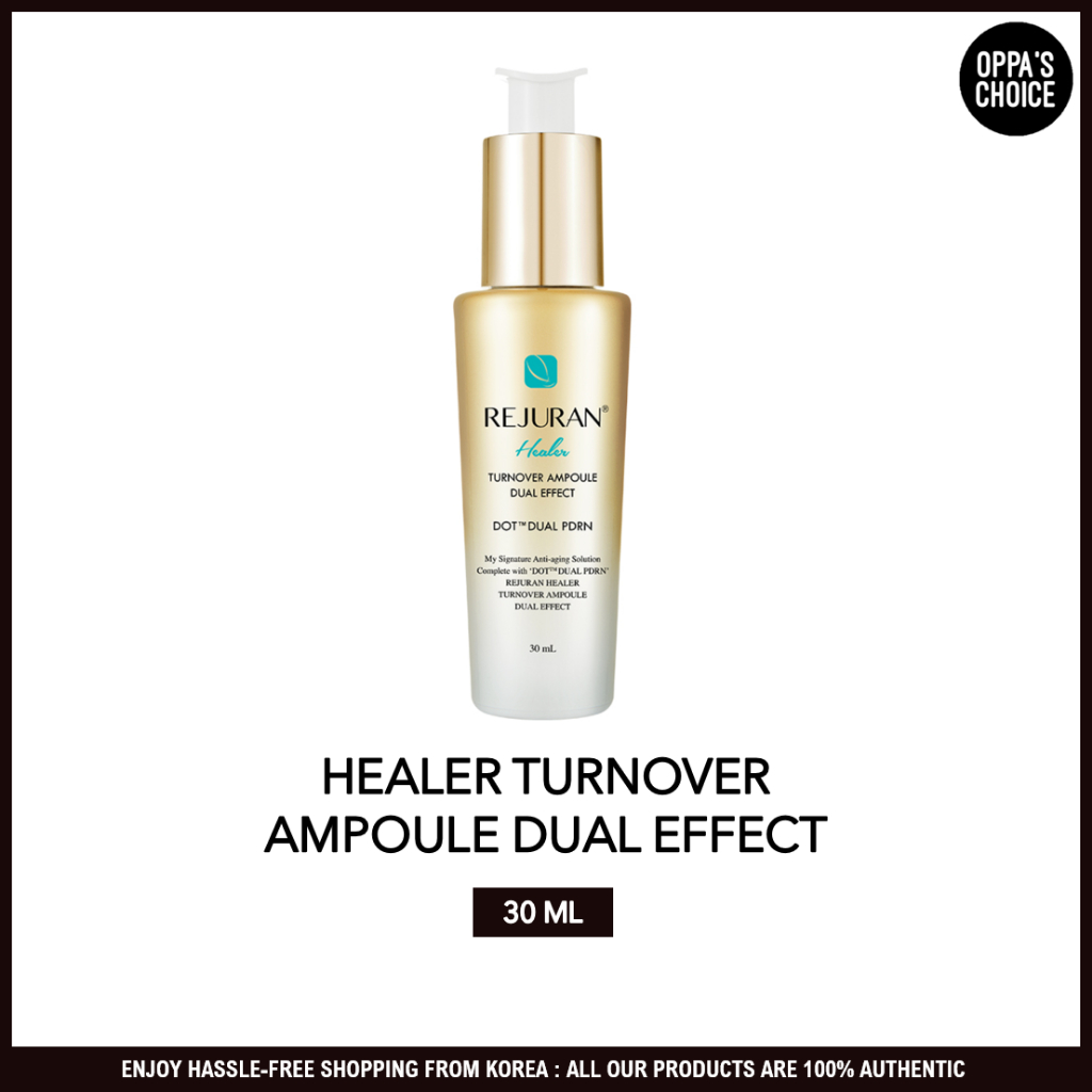 [ของแท้] REJURAN HEALER TURNOVER AMPOULE DUAL EFFECT 30ML