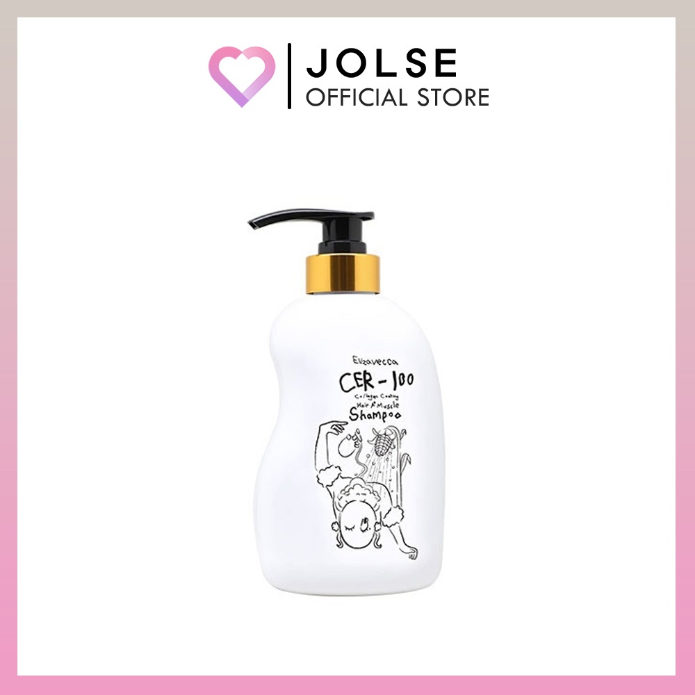 Elizavecca CER-100 Collagen Coating Hair A+ Muscle Shampoo 500ml