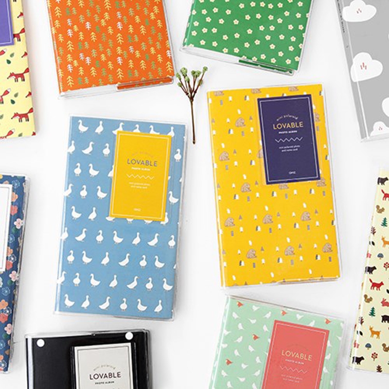 ผลิตในเกาหลี Prism pearl Lovable Instax Mini Film Album