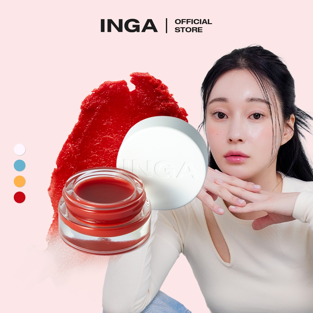 INGA Water Freeze Lip&Cheek (4 colors) อิงกา วอเทอร์ ฟรีส ลิป & ชีค คูชั่น (4สี)