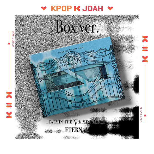 [POB](BOX ver.) TAEMIN (SHINEE) [ETERNAL] 5th MINI ALBUM (20th Aug.2024)