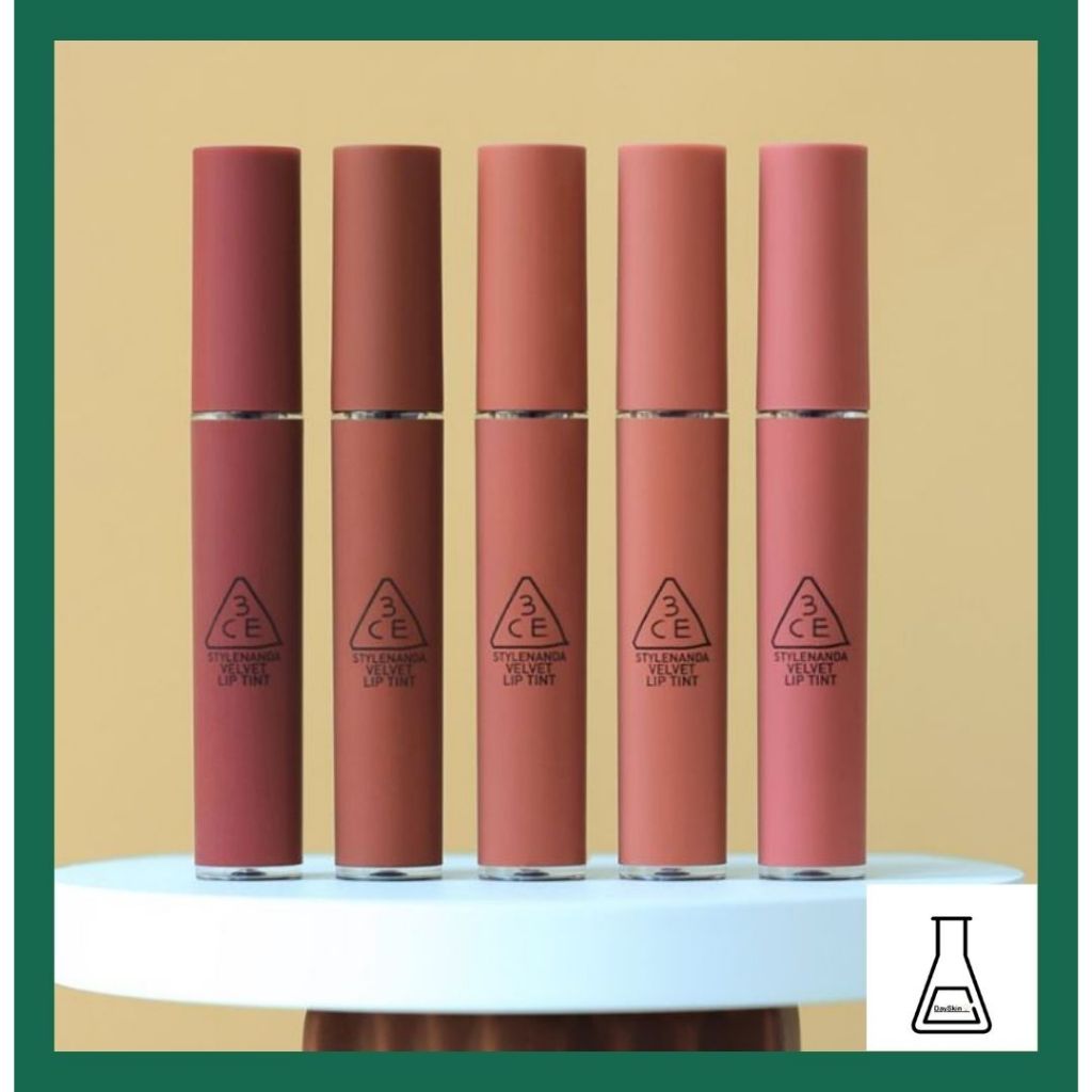 3ce Velvet Lip Tint 4g Matte Lipstick แต่งหน้าหลากหลายสี
