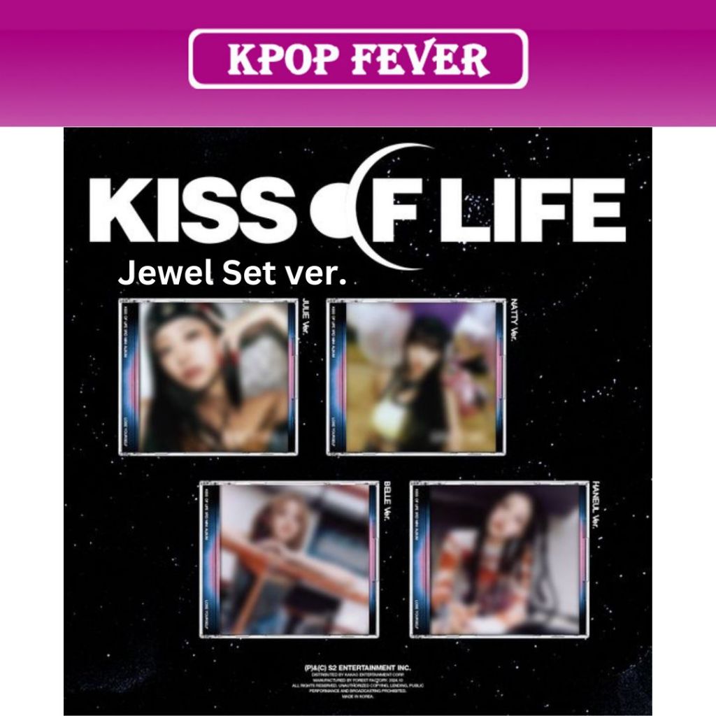 KISS OF LIFE – LOSE YOURSELF (3rd Mini Album) SET Jewel ver