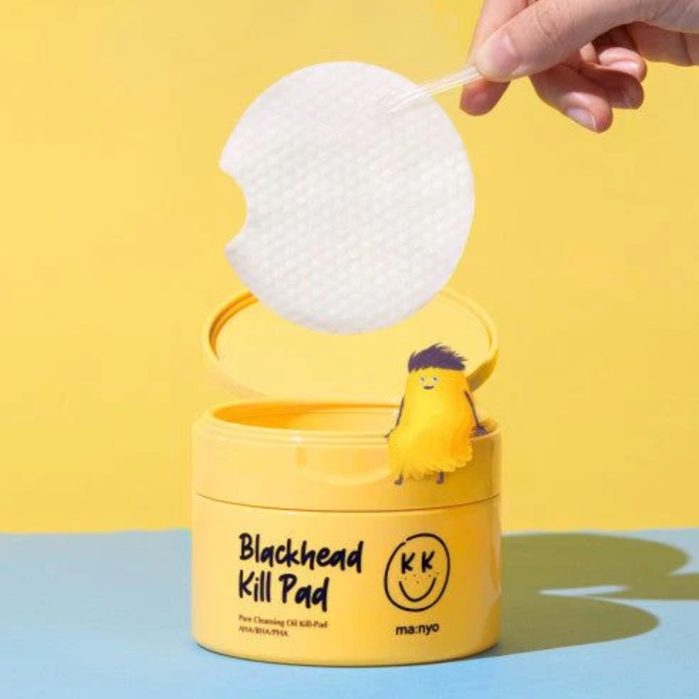 Manyo Blackhead Pure Cleansing Oil Kill-Pad 50 แผ่น
