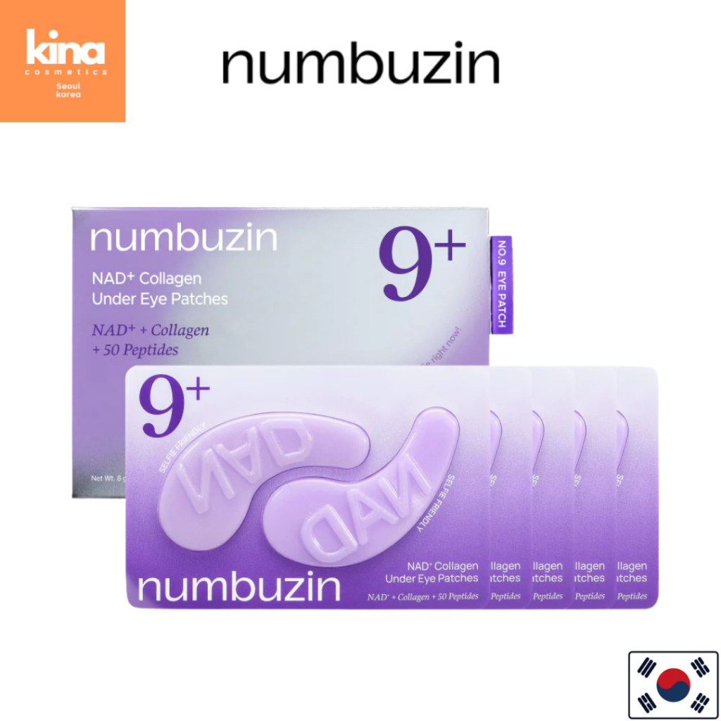 NUMBUZIN No.9 NAD+ Collagen Under Eye Patch (5 คู่)