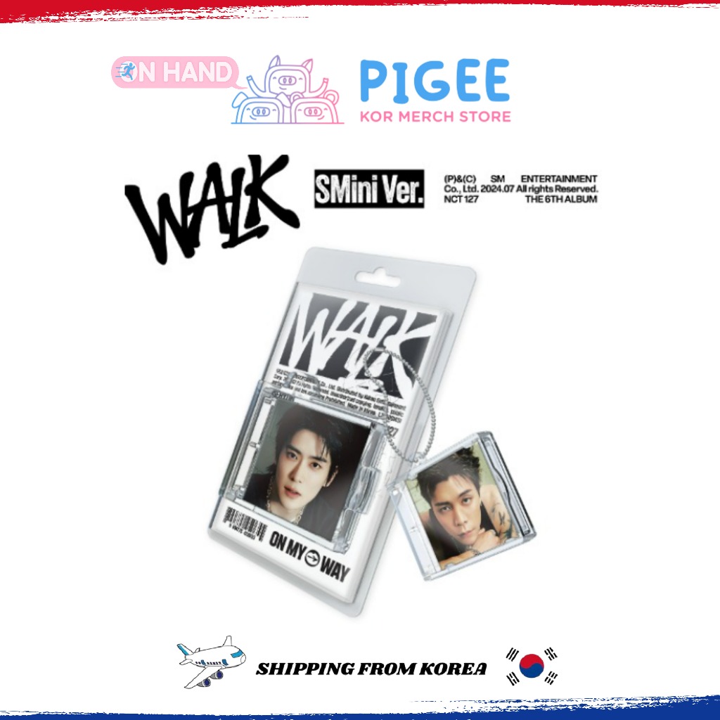 NCT 127 - [ WALK ] 6TH ALBUM (SMINI Ver.)