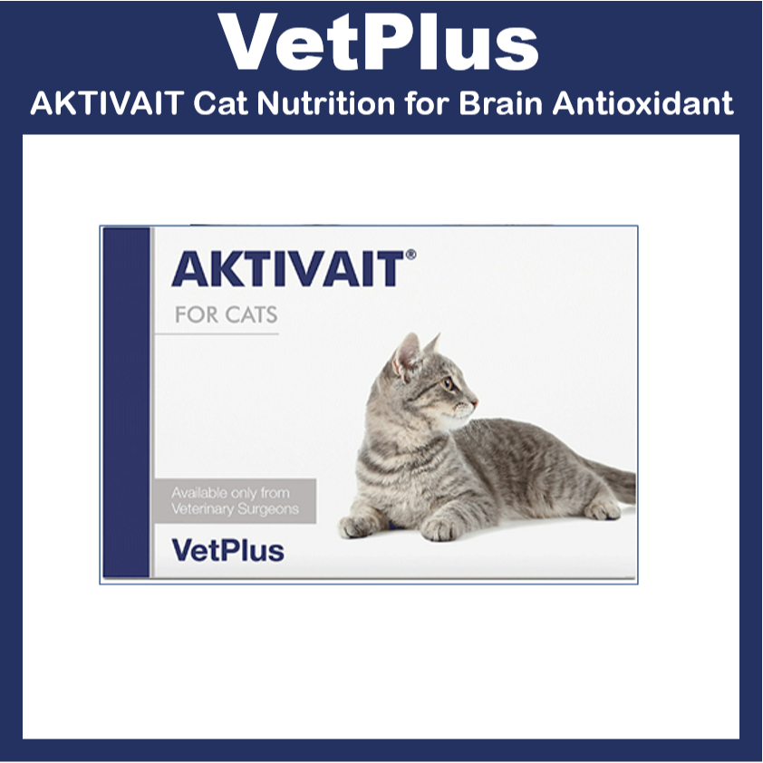 [VetPlus] Aktivait Cat Nutrition for Brain Antioxidant