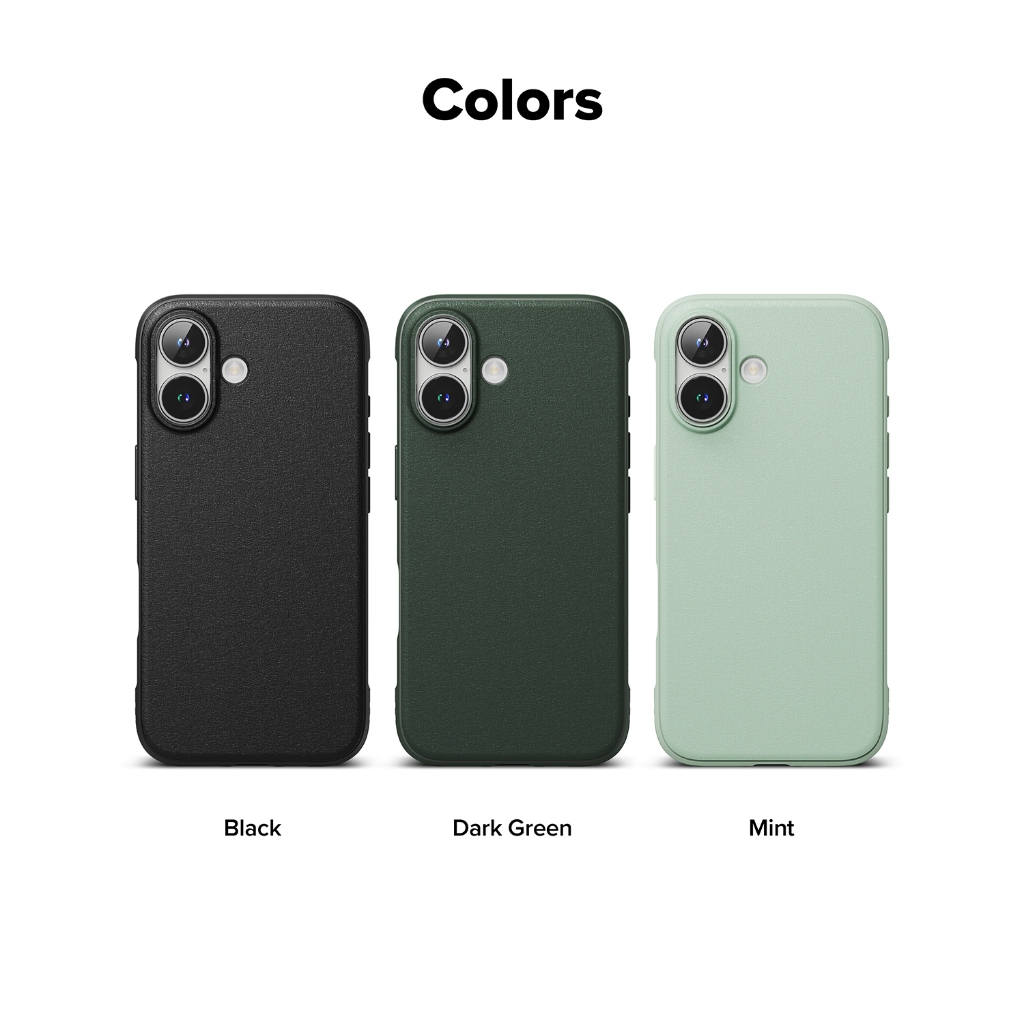 Ringke Onyx สําหรับ iPhone 16 Plus 16 เคสฝาครอบป้องกันที่ทนทานกันกระแทก - รูปที่ 7