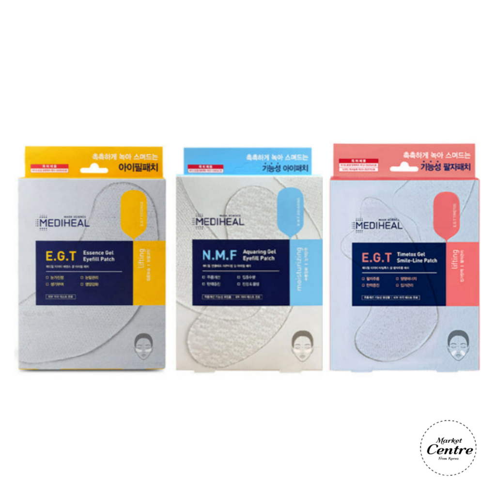 MEDIHEAL Gel Patch 3 ประเภท 5ea NMF Eyefill / EGT Eyefill / EGT Smile line