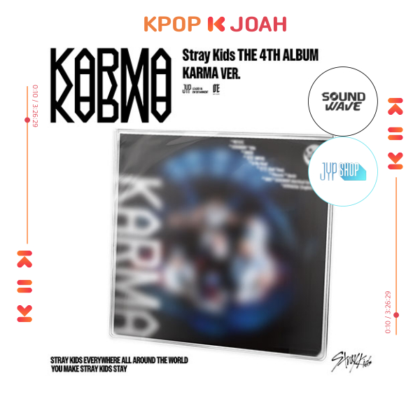 [POB] (KARMA ver.) Stray Kids (SKZ) [KARMA] 4th FULL ALBUM (22nd Aug.2025)
