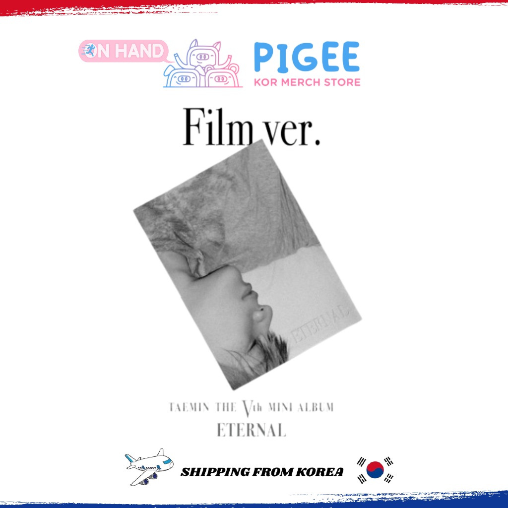 SHINEE TAEMIN - [ ETERNAL ] 5TH MINI ALBUM (FILM Ver.)