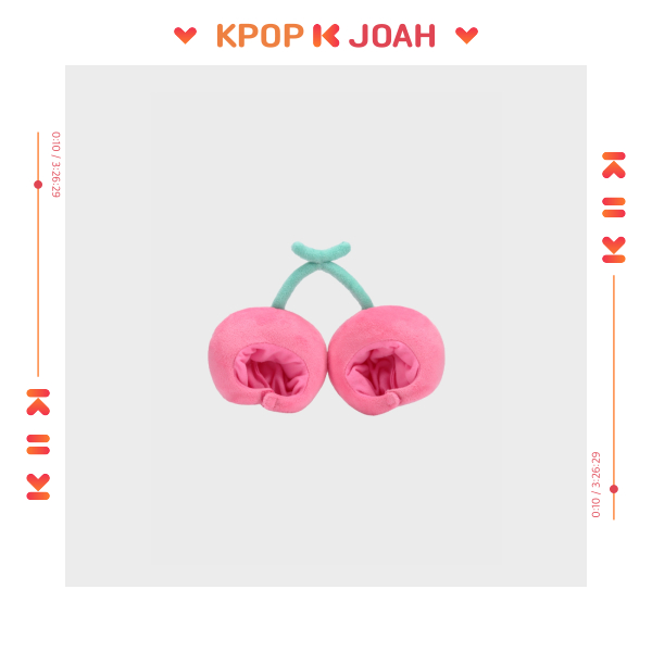 (10CM KEYRING CHERRY HAT) CHANYEOL (EXO) 都市風景 (City-scape) 2024 LIVE TOUR OFFICIAL MD (27th Nov.2024)