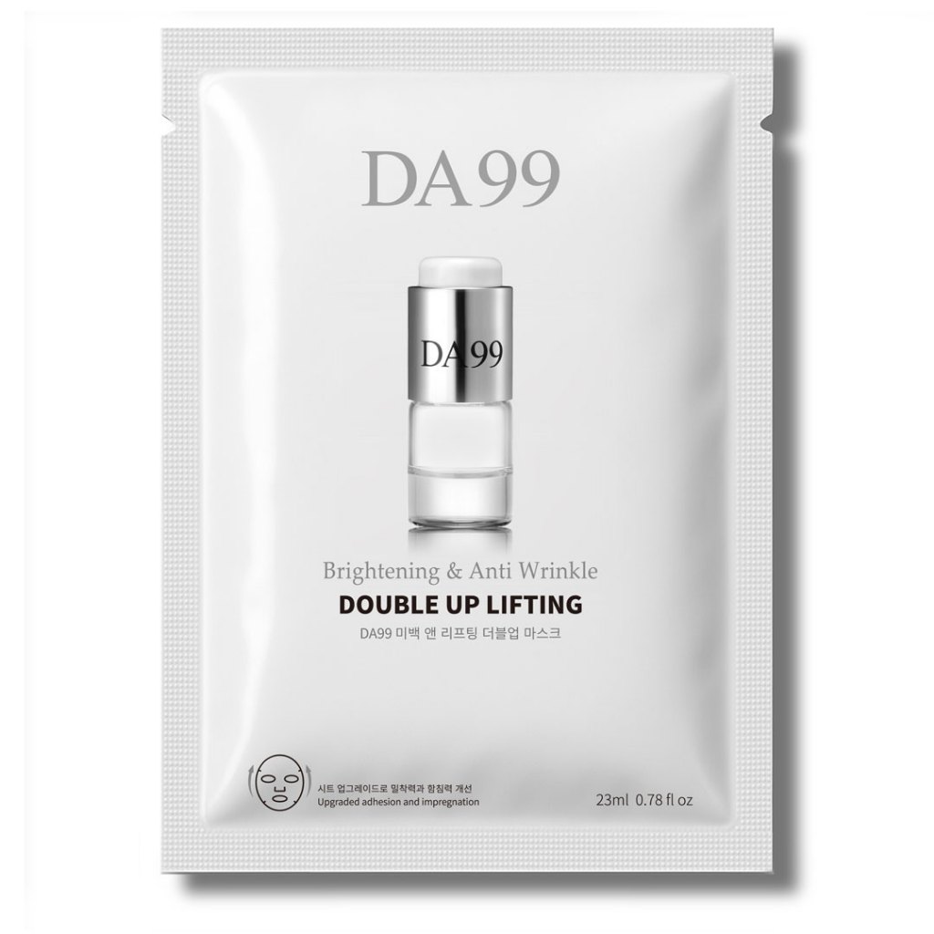 DA99 Brightening & Lifting Double Up มาส์กหน้า 1 แพ็ค (5 แผ่น) Kbeauty
