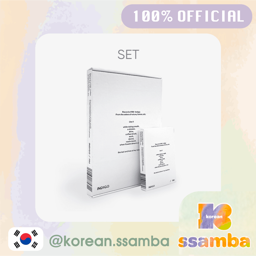 RM (BTS) Indigo (ชุด)