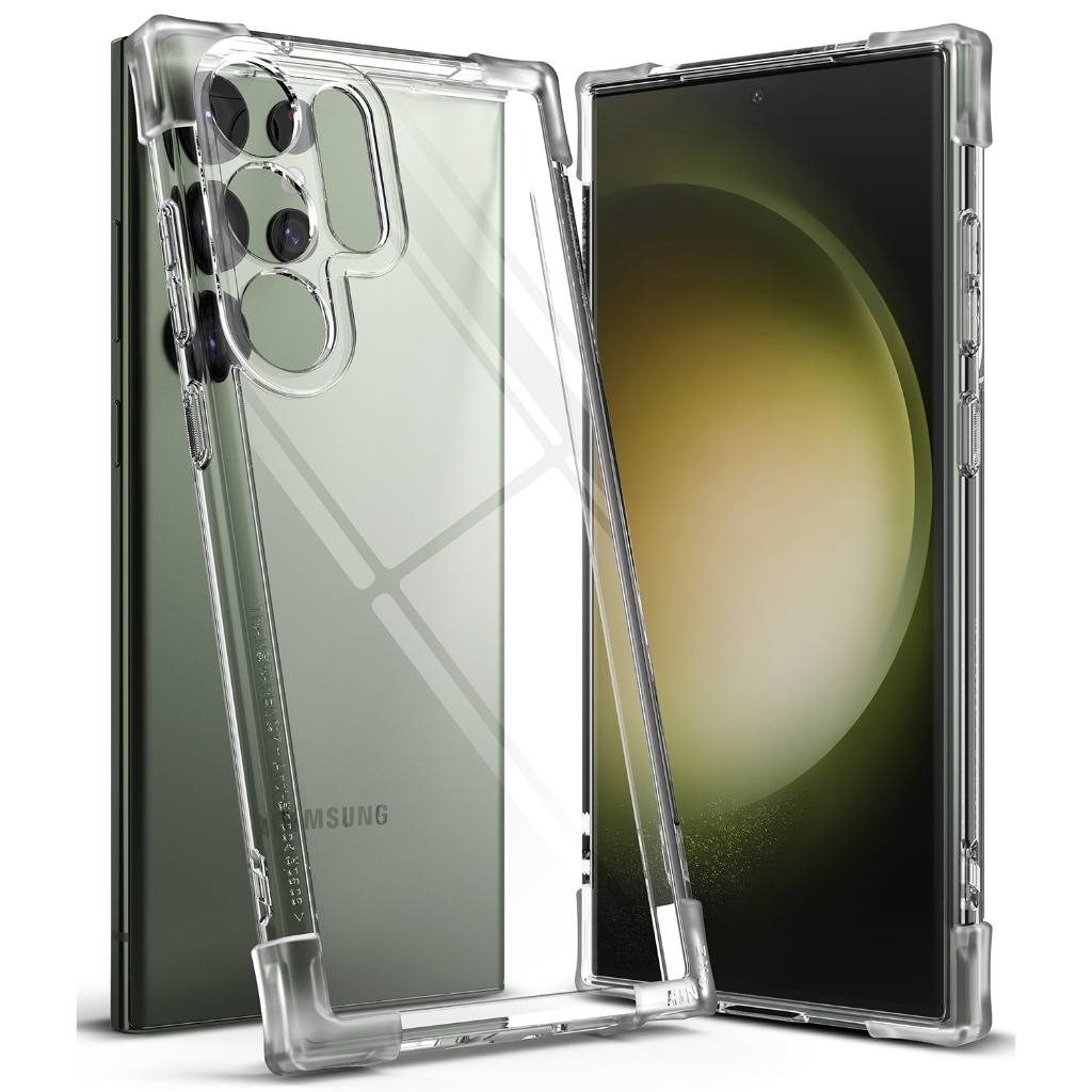 Ringke Fusion Bumper สำหรับ Galaxy S23 Ultra เคสป้องกันพร้อมมุมเสริม