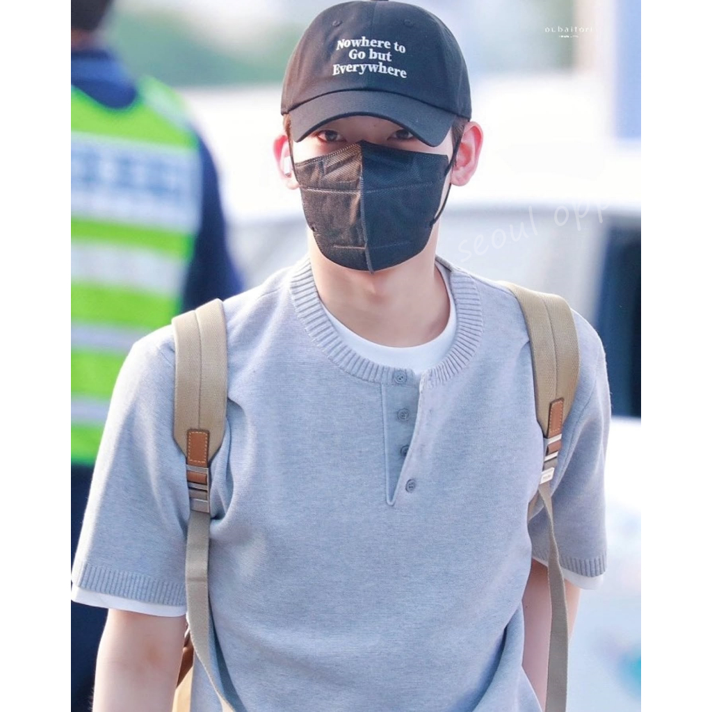 หัวบอลแบรนด์ 8SECONDS ของแท้จากเส้นใยผ้าฝ้ายคุณภาพ สไตล์ศิลปิน Sunoo จากวง ENHYPEN