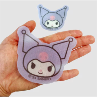 [Sanrio] Kitty/Kuromi/Mymelody Hair Holder Sheet 2P – No Creas Velcro Hair Pad สําหรับกิ๊บติดผม Wash & Makeup