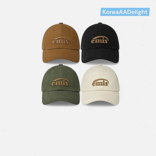 Emis Oxford Ball Cap (Ivory, Brown, Black, Khaki)