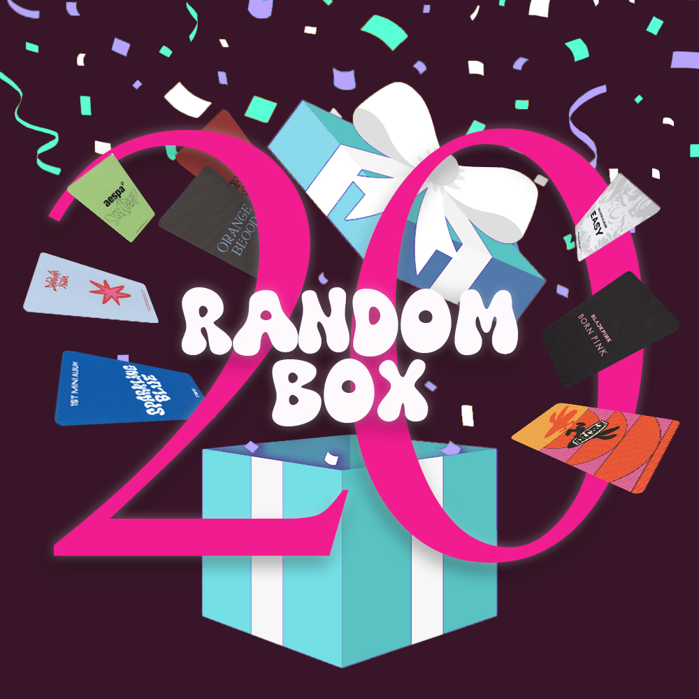 [ Ready stock ] PHOTOCARD RANDOM BOX Event 20 RANDOM exclusive pc pob