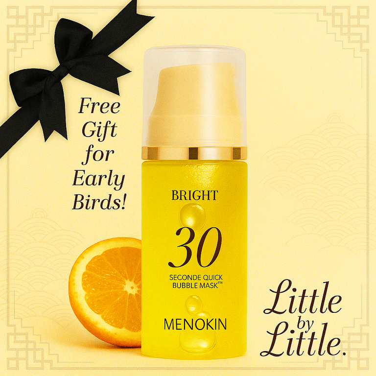 MENOKIN 30 Seconds Quick Bubble Mask (สดใส)