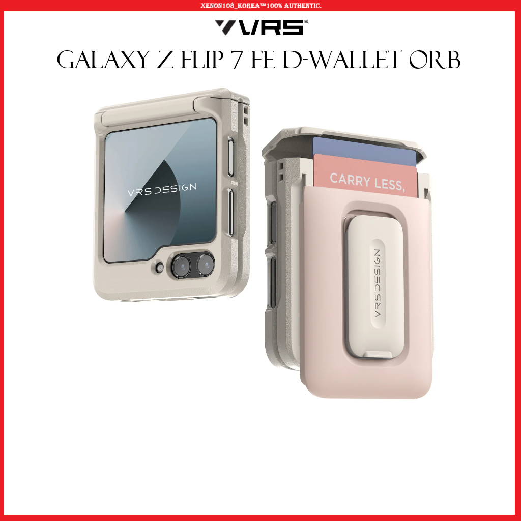 [การออกแบบ VRS] เคส Samsung Galaxy Z Flip 7 FE D-Wallet Orb Wallet