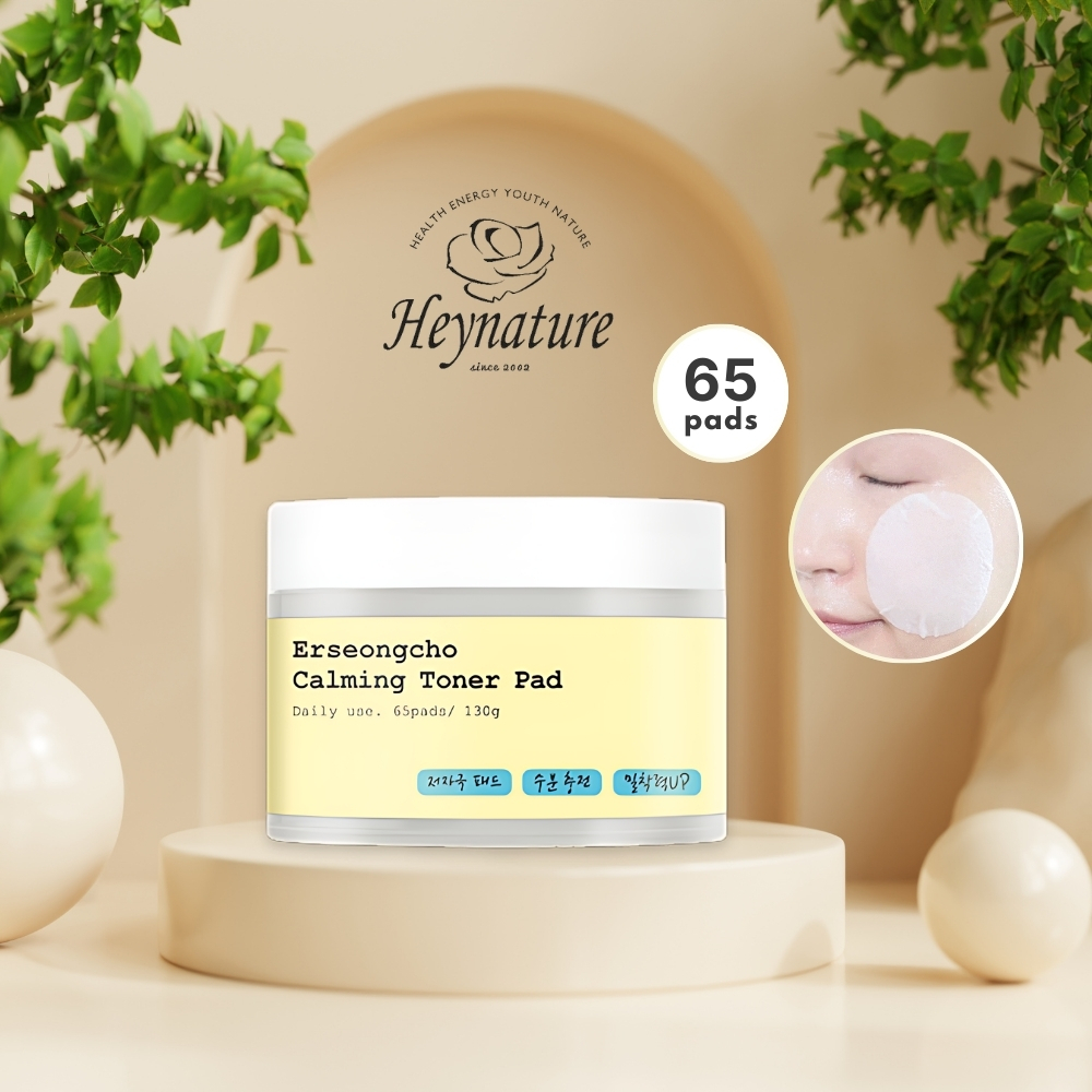 Heynature Erseongcho Calming Toner Pad (65 ชิ้น)