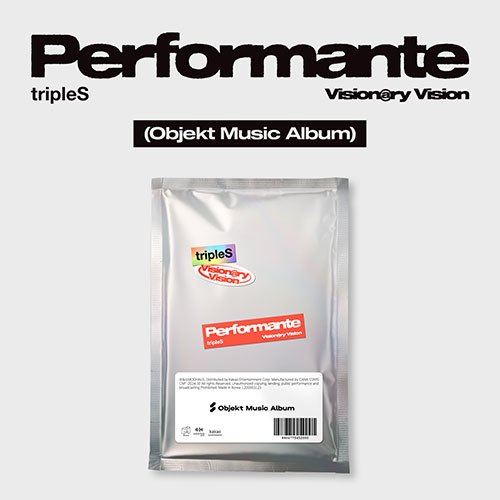 (Objekt Music Album ver.) tripleS [Visionary Vision 'Performante'] FULL ALBUM (24th Oct.2024)