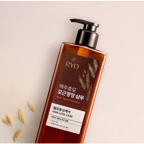 Ryu Brewers Yeast Shampoo แชมพูผมร่วง 600ml