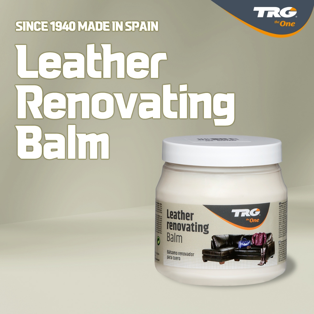[TRG the One] Leather Renovating Balm 300ml - Restore Faded Leather + ฟรีผ้าขัด