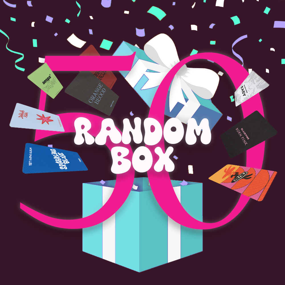[ Ready stock ] PHOTOCARD RANDOM BOX Event 50 RANDOM exclusive pc pob