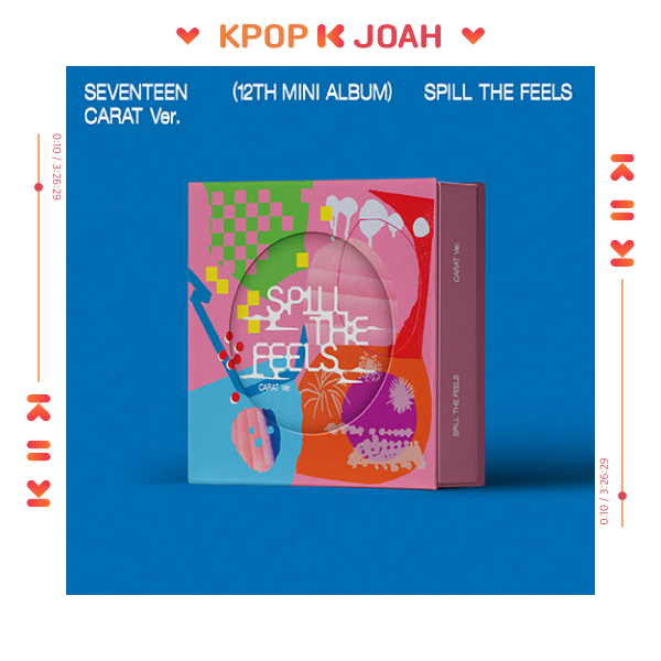 (CARAT ver.) SEVENTEEN [SPILL THE FEELS] 12th MINI ALBUM (14th Oct.2024)