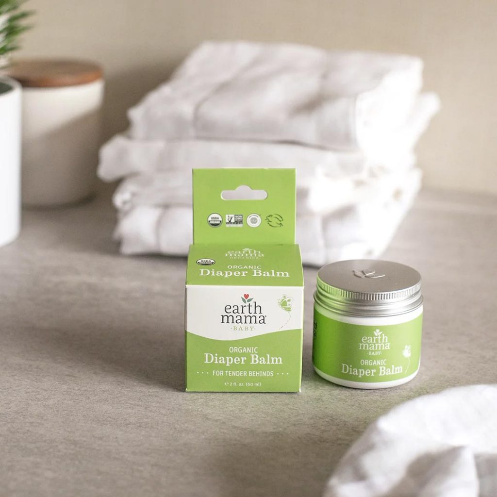 Earth Mama Organic Baby Diaper Balm - ครีมผื่นผ้าอ้อมผ่อนคลาย เป็นธรรมชาติ - มีจําหน่ายในขนาด 30ml, 