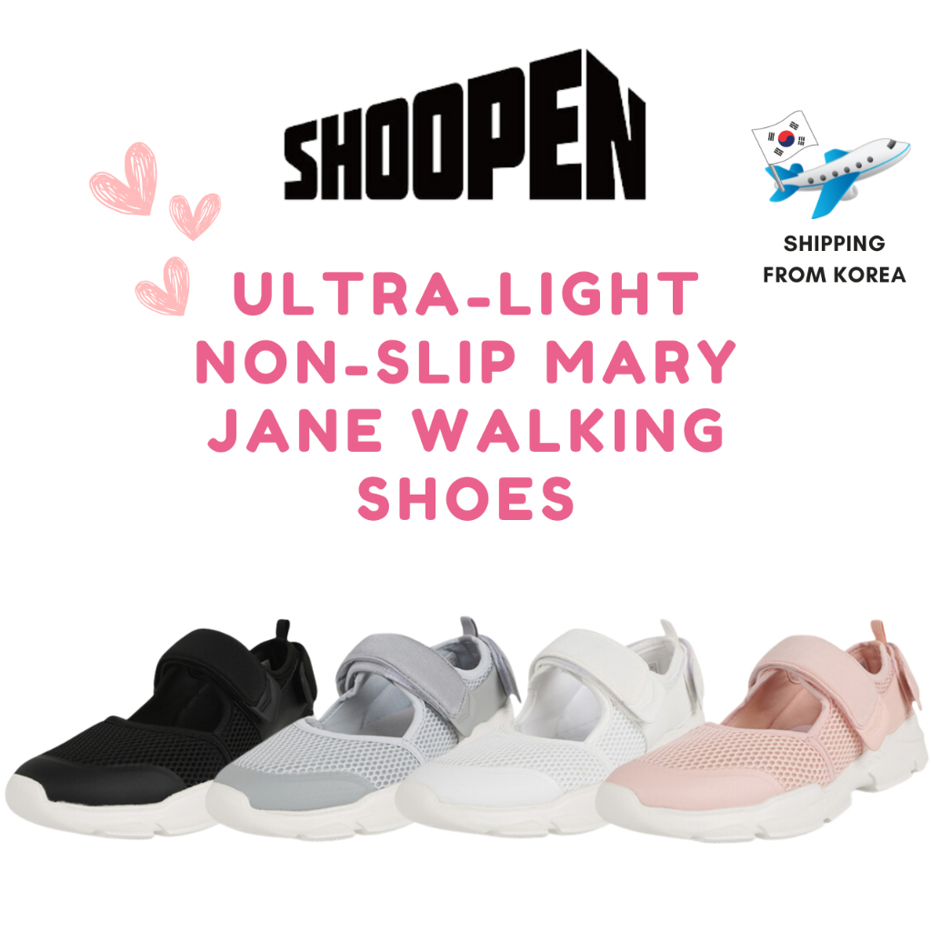 [SHOOPEN] รองเท้าเดินแมรี่เจนกันลื่นน้ําหนักเบาพิเศษ HPCR5EA305