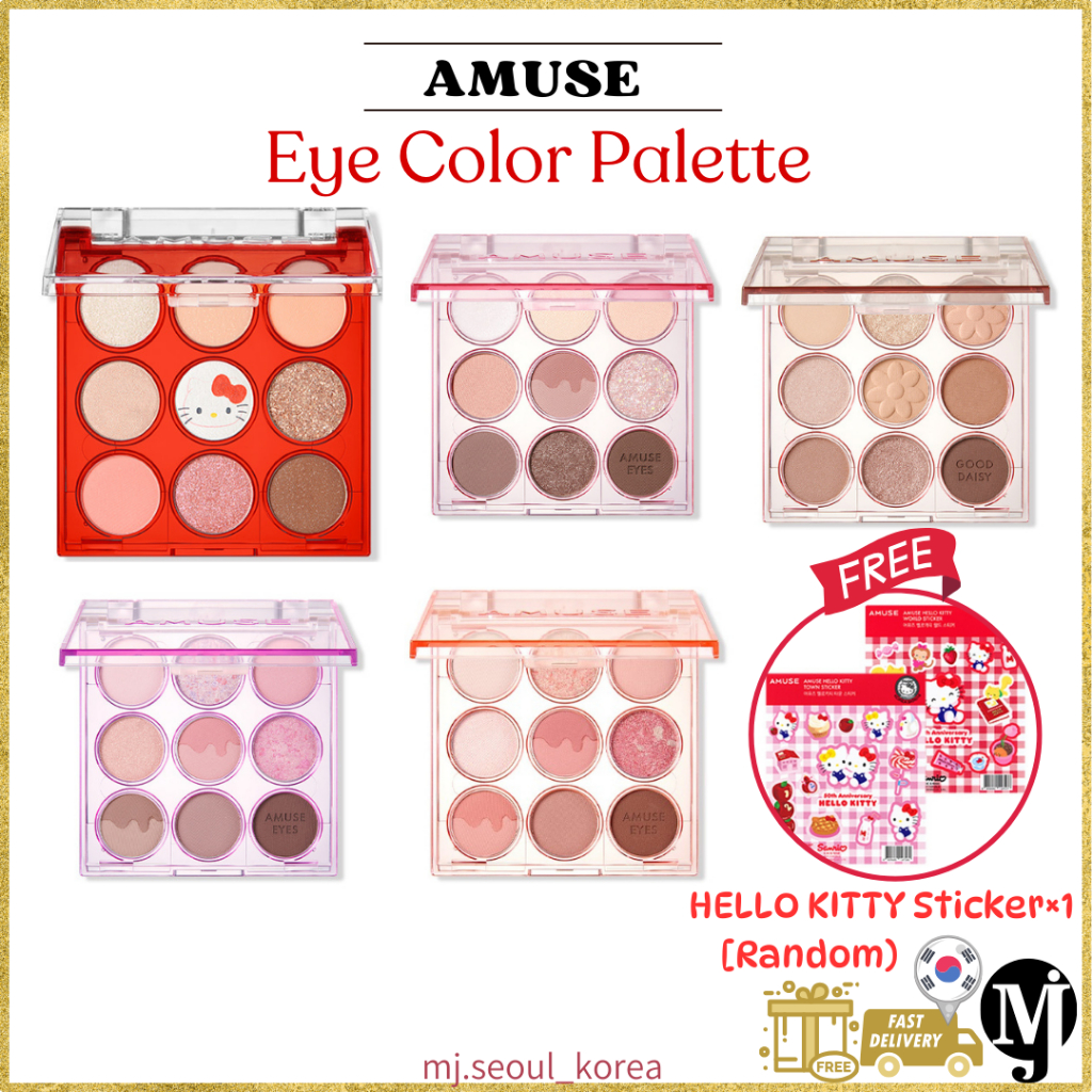 Amuse Hello Kitty Eye Color Palette 5 สี