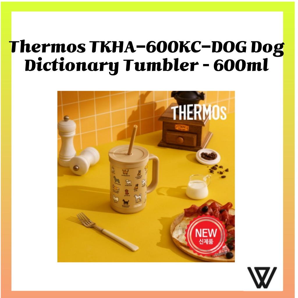 Thermos TKHA-600KC-DOG แก้วน้ําพจนานุกรมสุนัข – 600ml